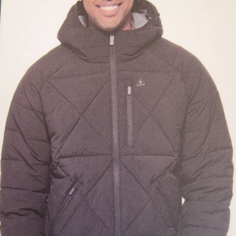 GH. Bass And Co. Men's Puffer Jacket Hooded NWT - Picture 3 of 9